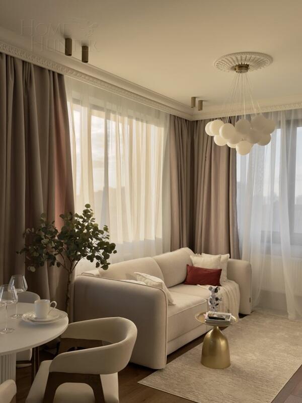 2-КОМН. КВАРТИРА С ОТДЕЛКОЙ 70 М² НА 13 ЭТАЖЕ