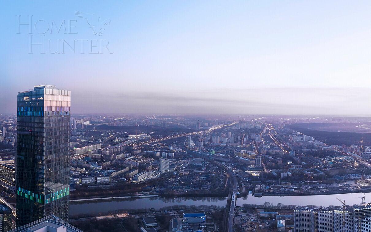 3-КОМН. АПАРТАМЕНТЫ С ОТДЕЛКОЙ 110.75 М² НА 61 ЭТАЖЕ