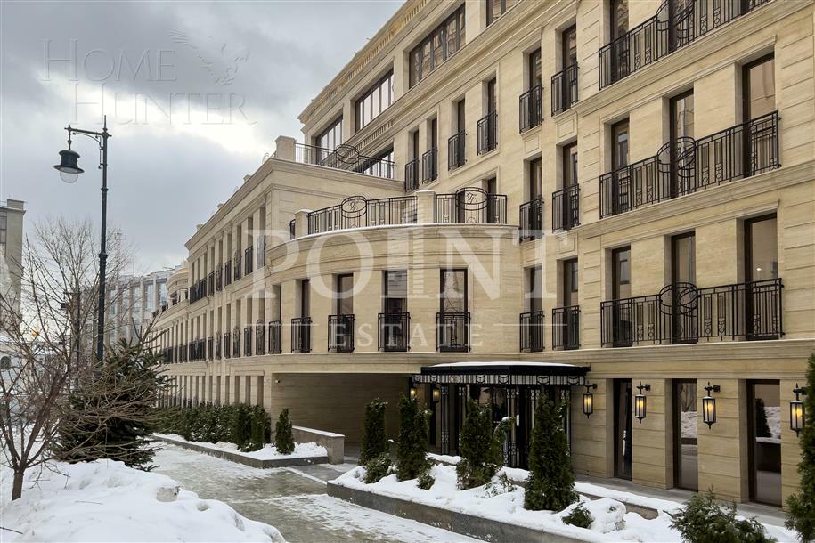 4-КОМН. АПАРТАМЕНТЫ БЕЗ ОТДЕЛКИ 127.3 М² НА 2 ЭТАЖЕ