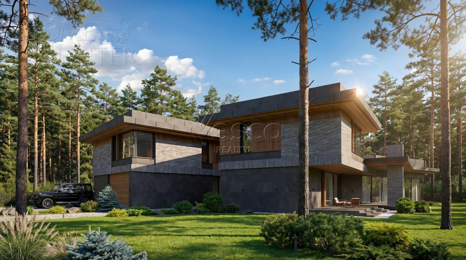 2-этажный коттедж 730 м² без отделки