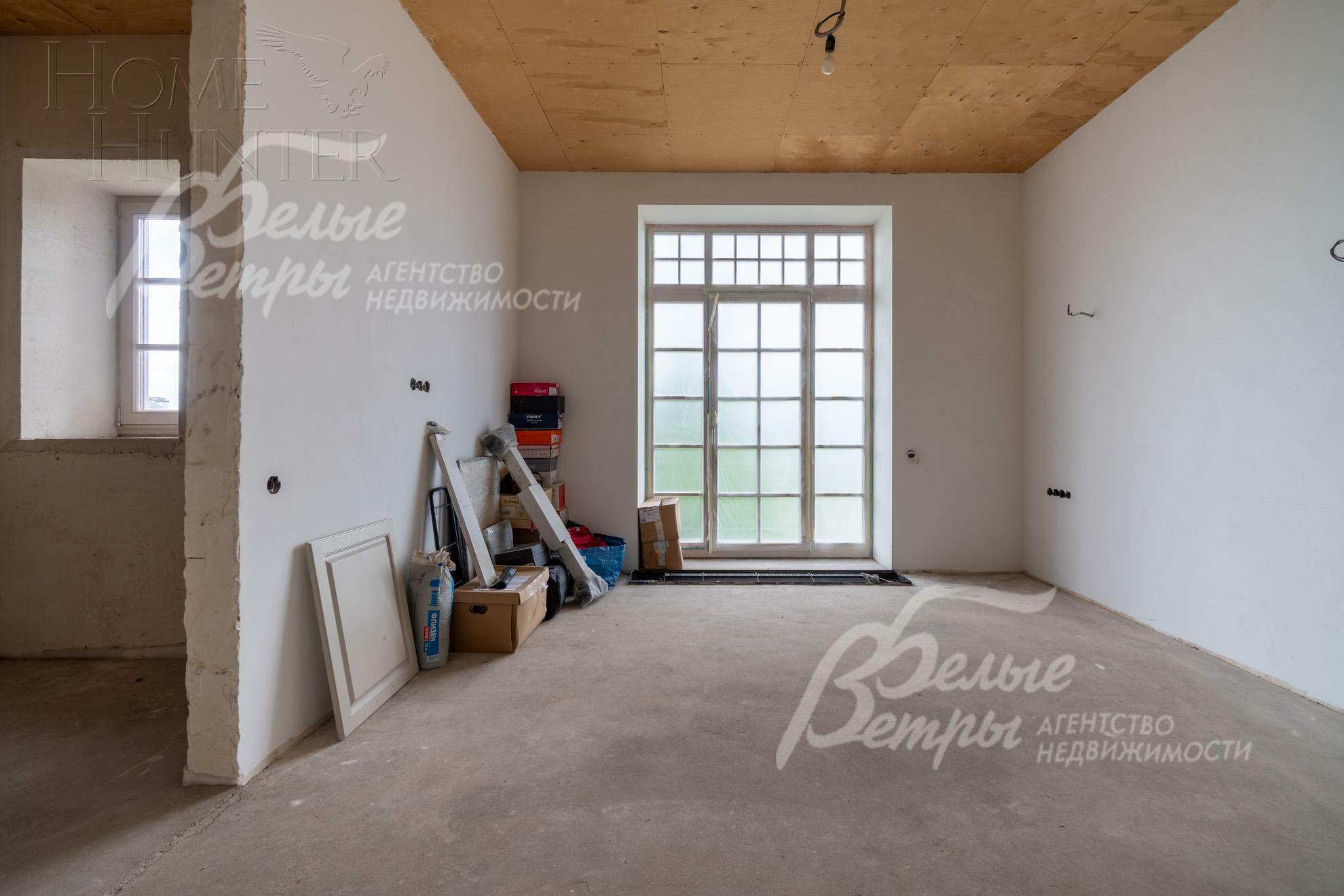 2-этажный коттедж 344 м² без отделки