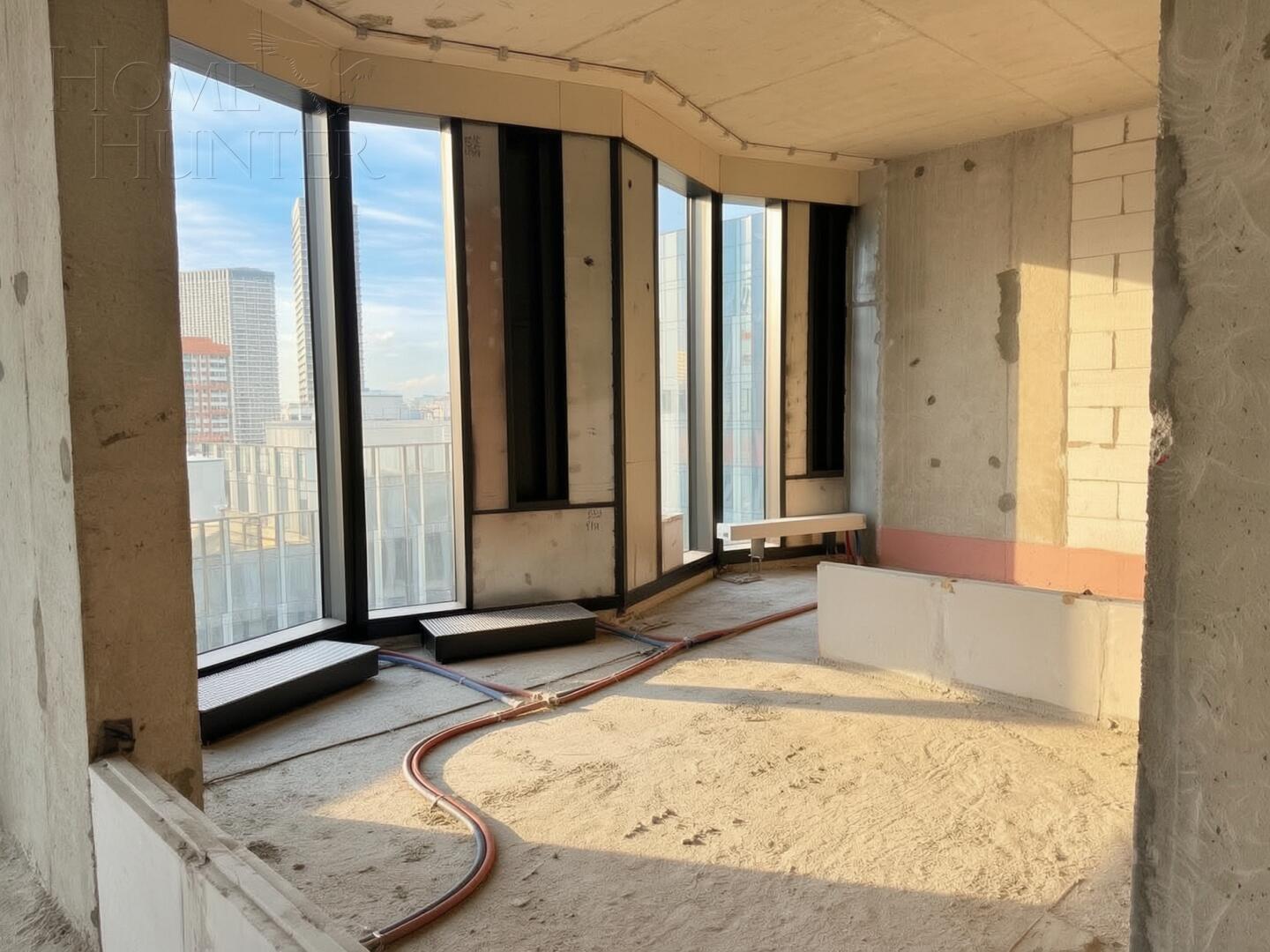 4-КОМН. КВАРТИРА БЕЗ ОТДЕЛКИ 103.5 М² НА 15 ЭТАЖЕ