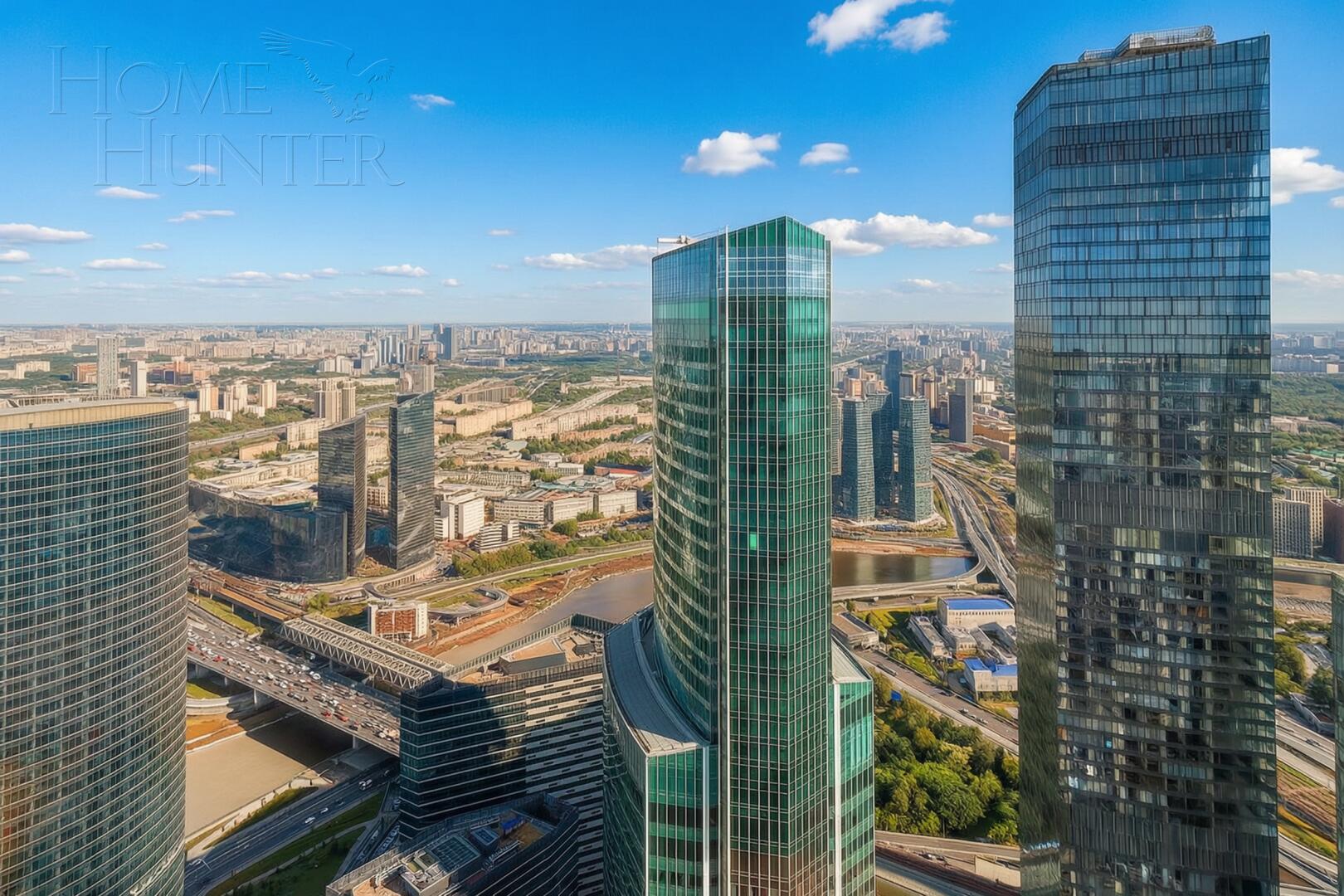 1-КОМН. АПАРТАМЕНТЫ С ОТДЕЛКОЙ 50.4 М² НА 80 ЭТАЖЕ