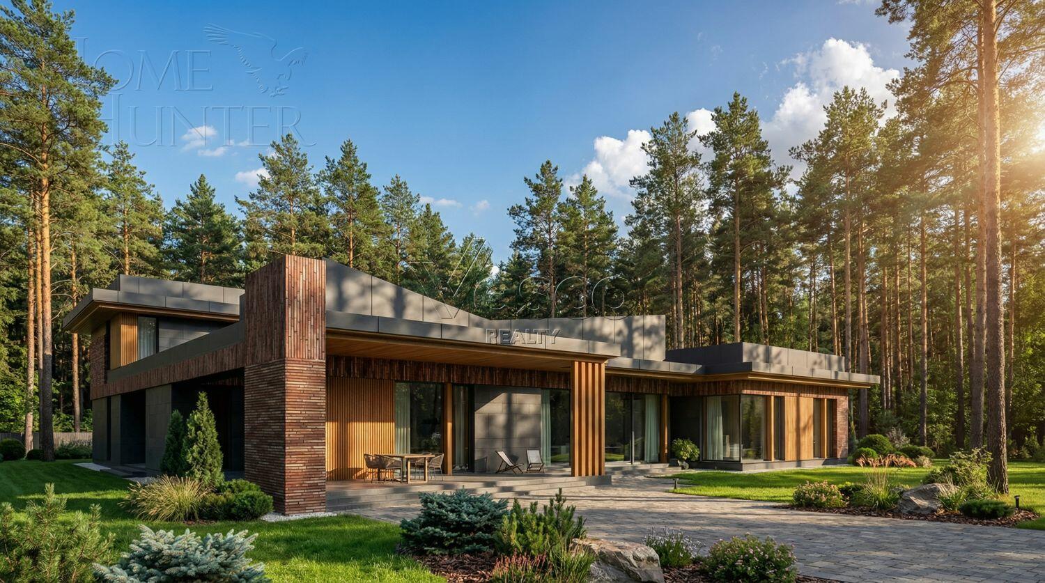 2-этажный коттедж 570 м² без отделки