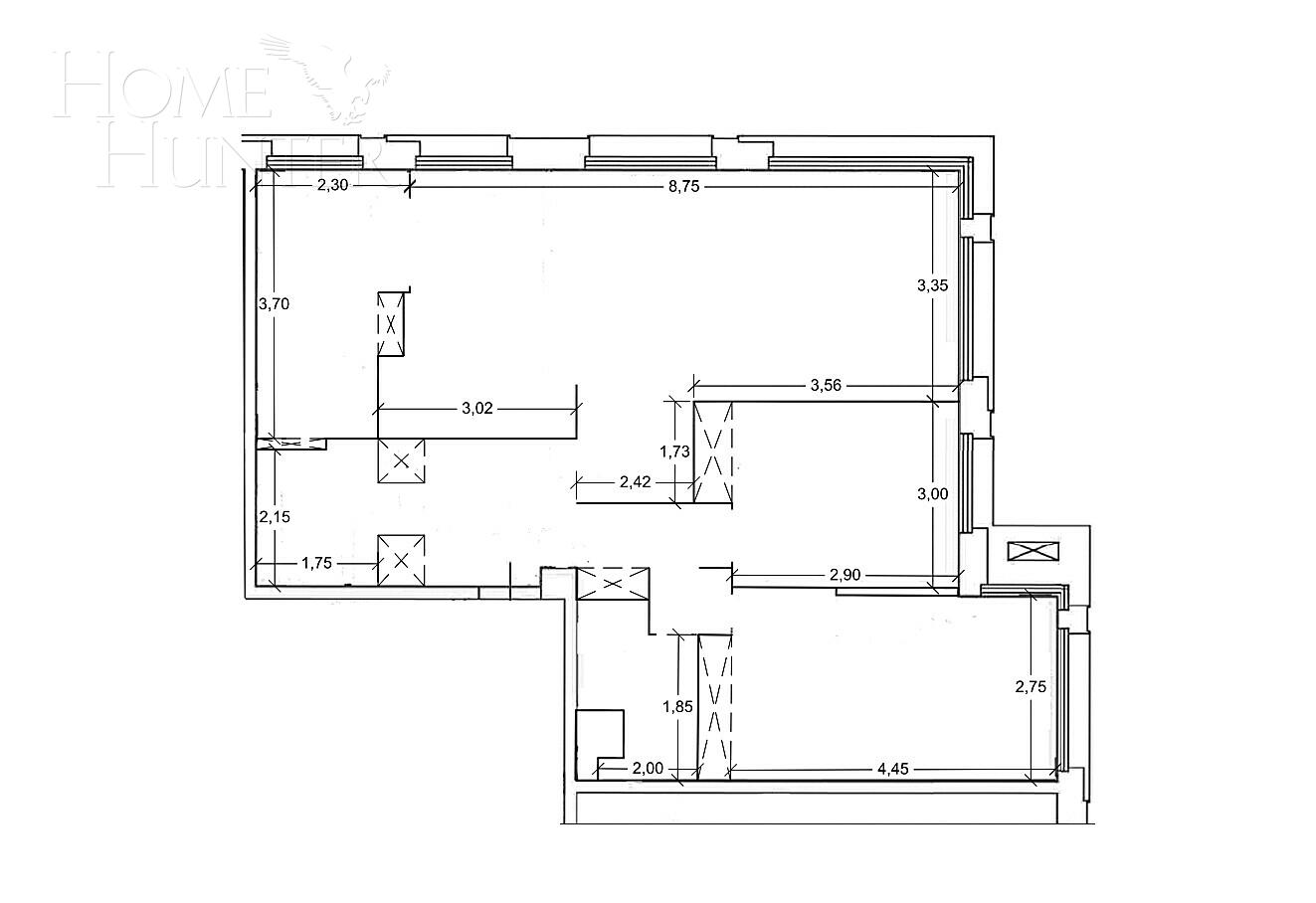 3-КОМН. КВАРТИРА С ОТДЕЛКОЙ 94.6 М² НА 19 ЭТАЖЕ