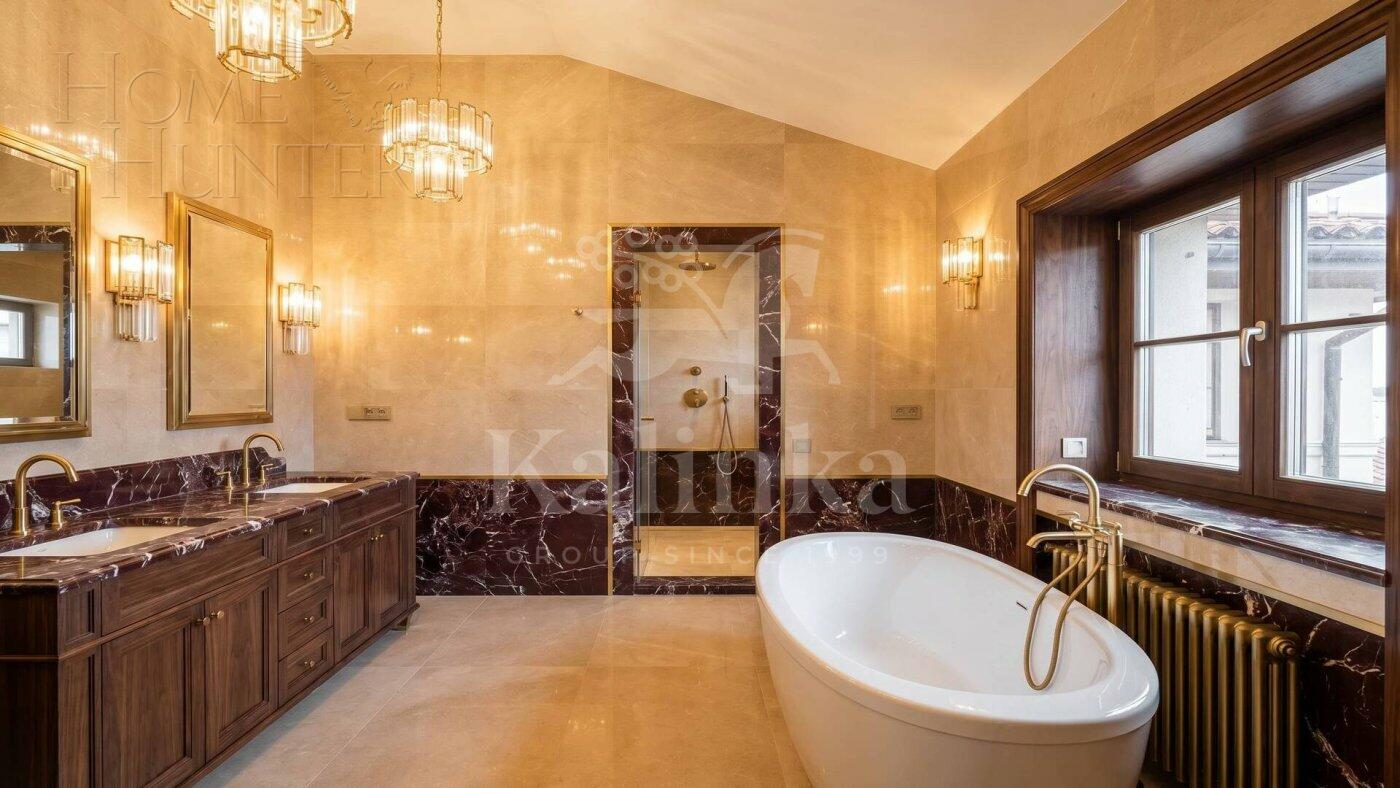 3-этажный коттедж 845.1 м² без отделки