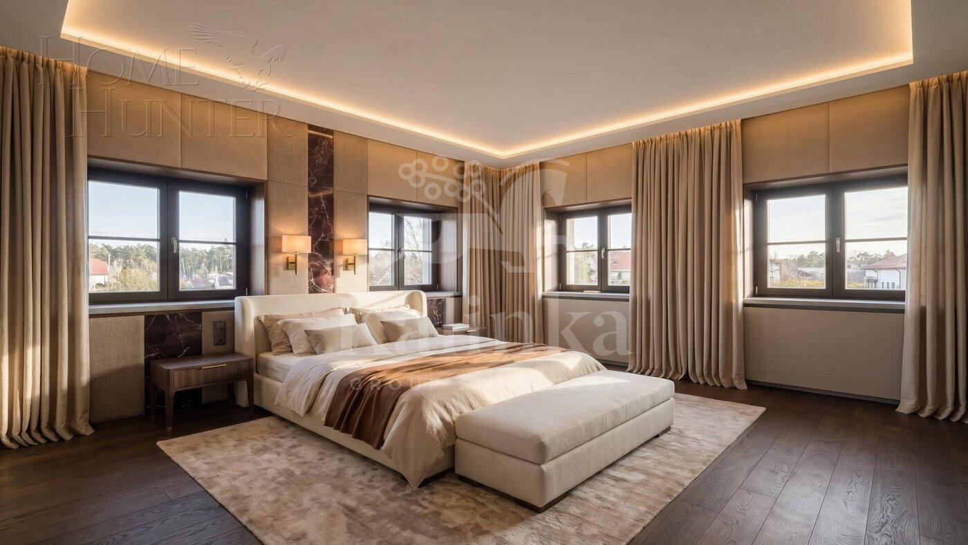 3-этажный коттедж 845.1 м² без отделки