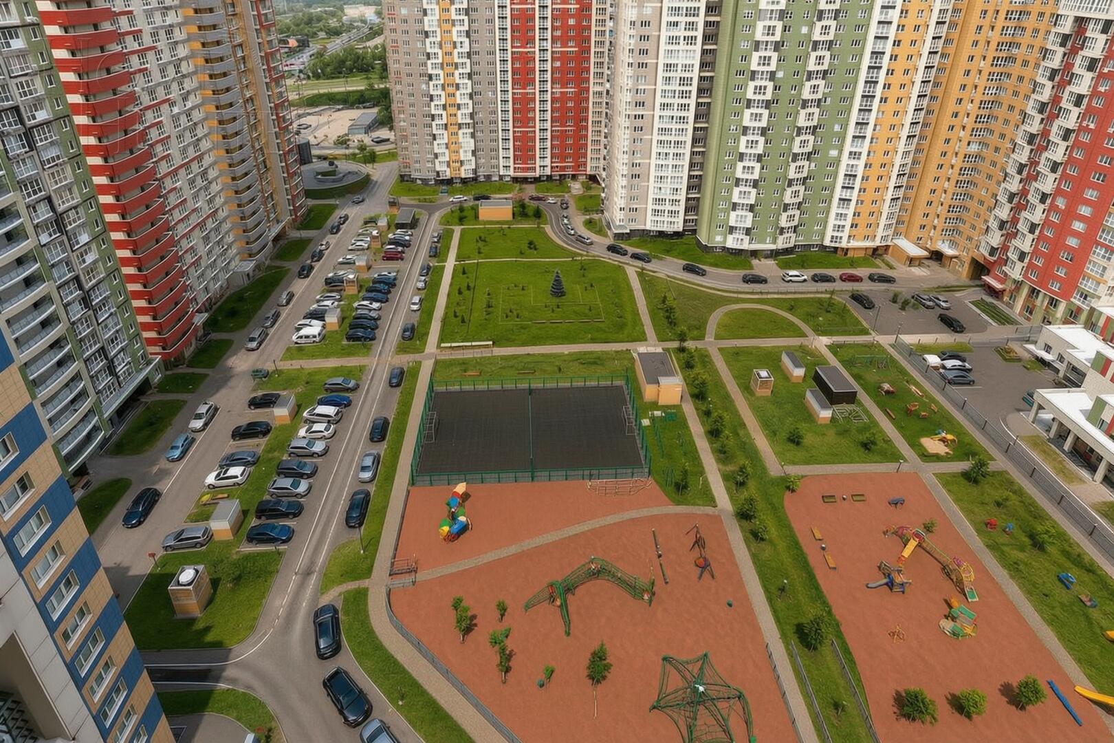 3-КОМН. КВАРТИРА С ОТДЕЛКОЙ 97.7 М² НА 23 ЭТАЖЕ