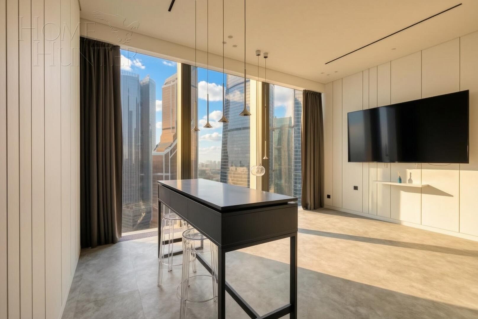 1-КОМН. АПАРТАМЕНТЫ С ОТДЕЛКОЙ 51.2 М² НА 31 ЭТАЖЕ