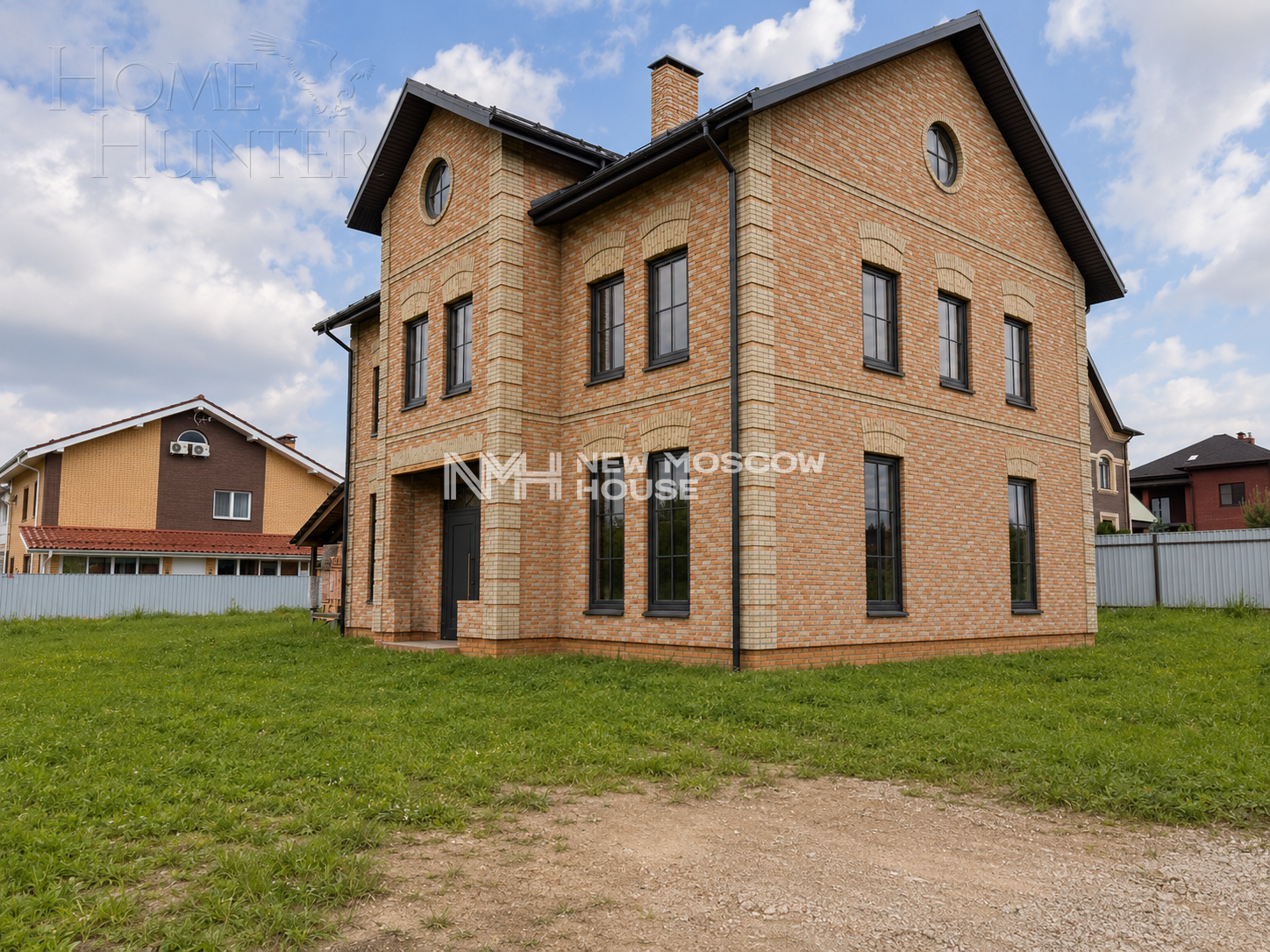 2-этажный коттедж 457 м² без отделки