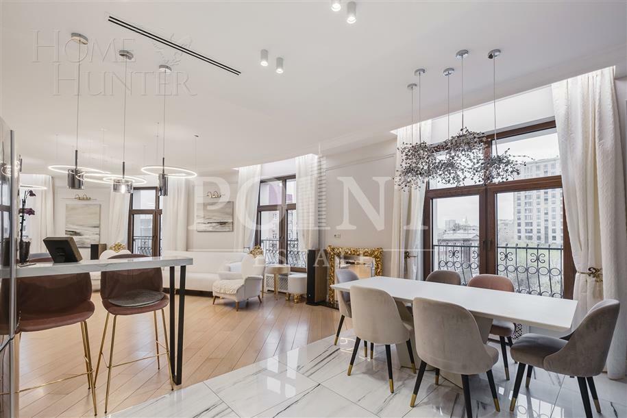 4-КОМН. КВАРТИРА С ОТДЕЛКОЙ 230 М² НА 6 ЭТАЖЕ