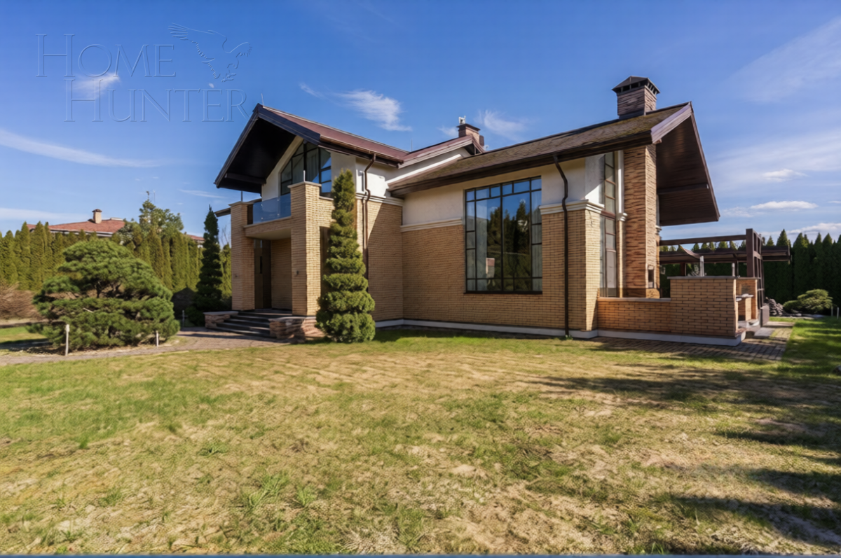 2-этажный коттедж 480 м² с отделкой