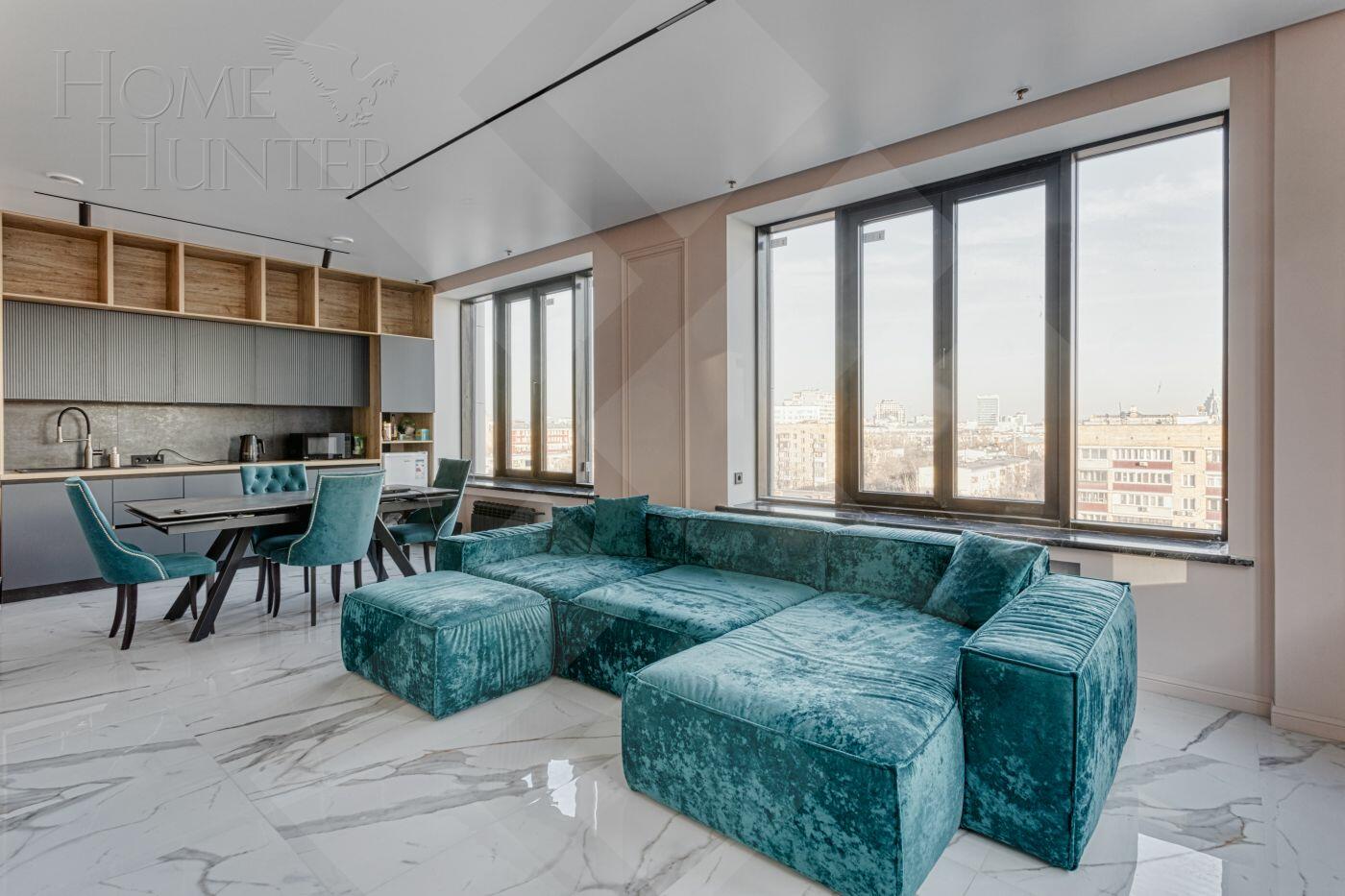 4-КОМН. АПАРТАМЕНТЫ С ОТДЕЛКОЙ 110 М² НА 9 ЭТАЖЕ