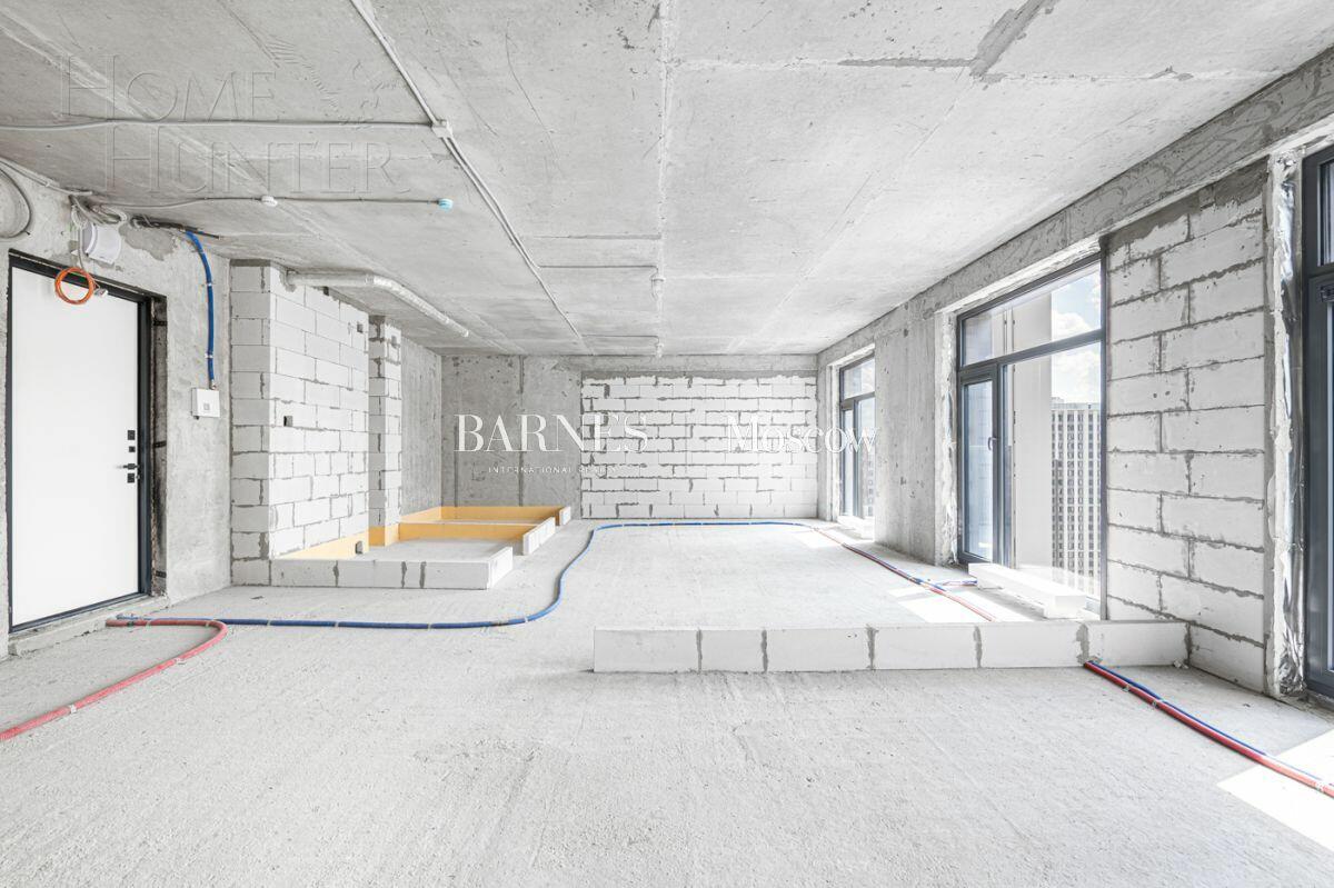3-КОМН. КВАРТИРА БЕЗ ОТДЕЛКИ 74.4 М² НА 19 ЭТАЖЕ