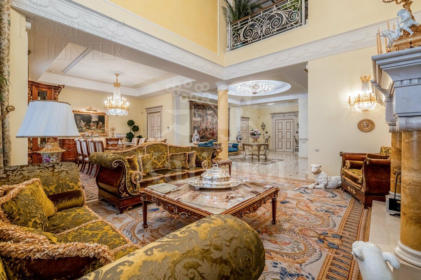 2-этажный коттедж 1 300 м² с отделкой