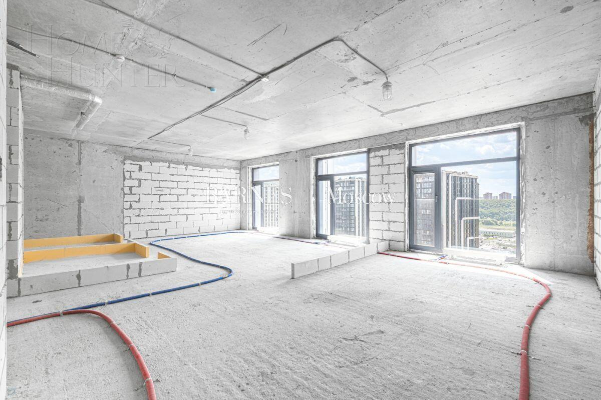 3-КОМН. КВАРТИРА БЕЗ ОТДЕЛКИ 74.4 М² НА 19 ЭТАЖЕ