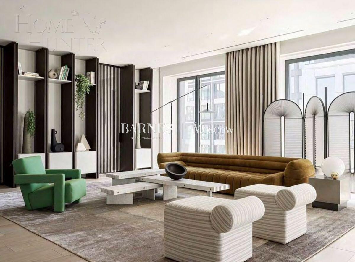 5-КОМН. КВАРТИРА С ОТДЕЛКОЙ 296 М² НА 35 ЭТАЖЕ
