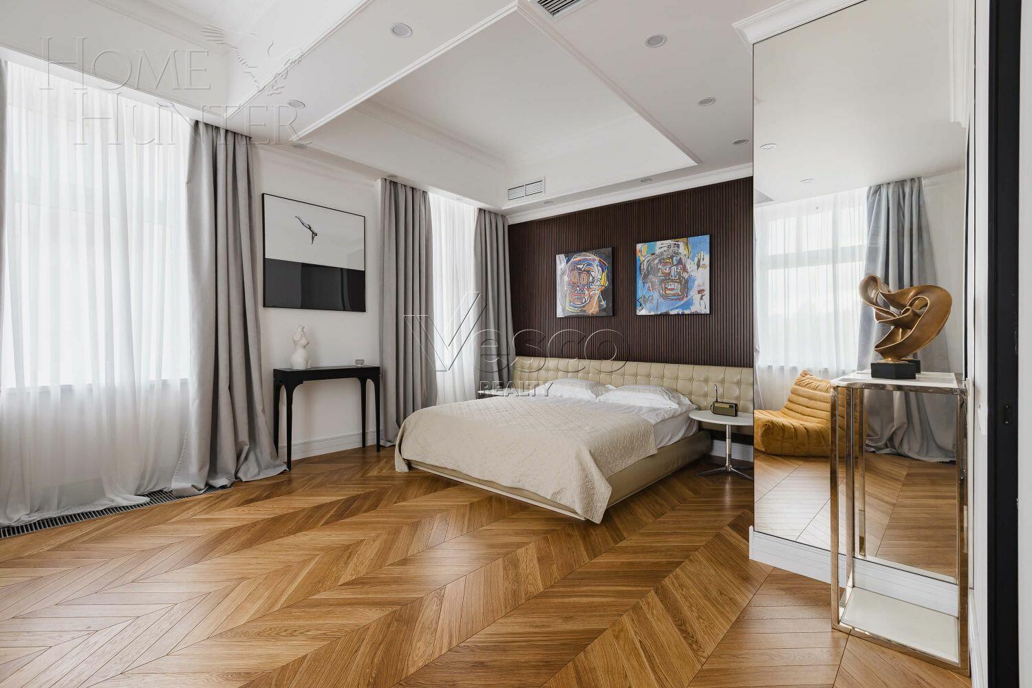 6-КОМН. ПЕНТХАУС С ОТДЕЛКОЙ 412 М² НА 4 ЭТАЖЕ