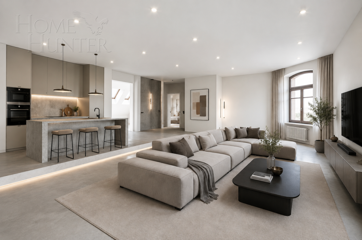5-КОМН. ПЕНТХАУС БЕЗ ОТДЕЛКИ 255 М² НА 5 ЭТАЖЕ