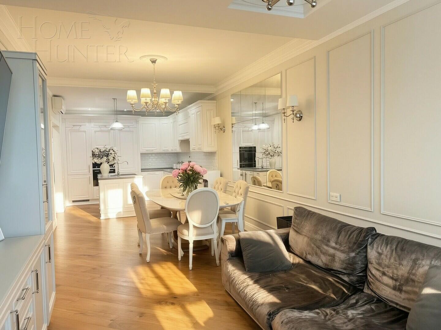 4-КОМН. КВАРТИРА С ОТДЕЛКОЙ 118 М² НА 5 ЭТАЖЕ
