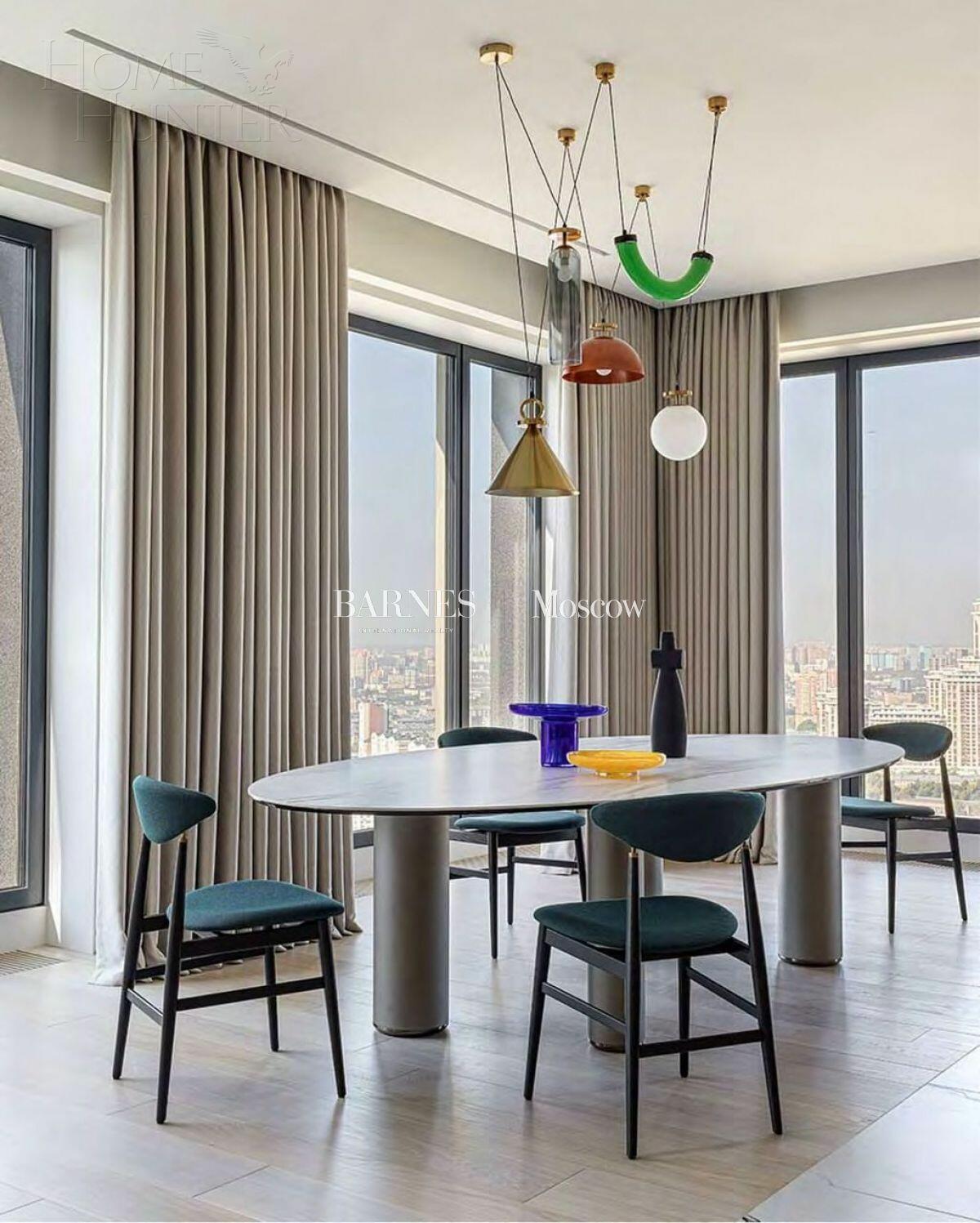 5-КОМН. КВАРТИРА С ОТДЕЛКОЙ 296 М² НА 35 ЭТАЖЕ