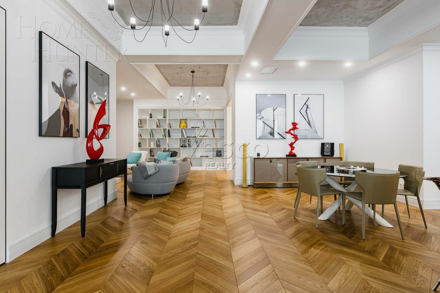 6-КОМН. ПЕНТХАУС С ОТДЕЛКОЙ 412 М² НА 4 ЭТАЖЕ
