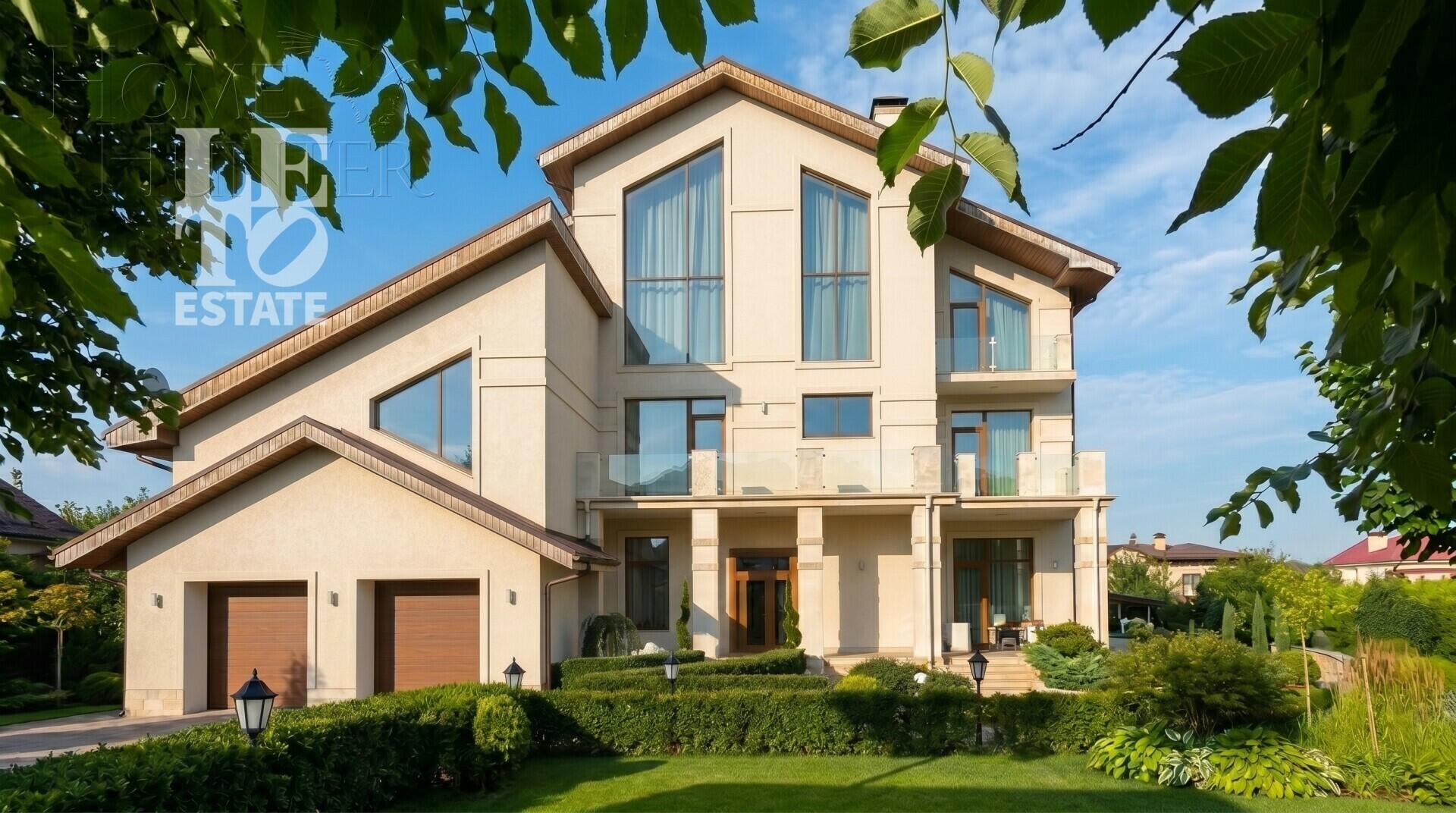 3-этажный коттедж 1 300 м² с отделкой