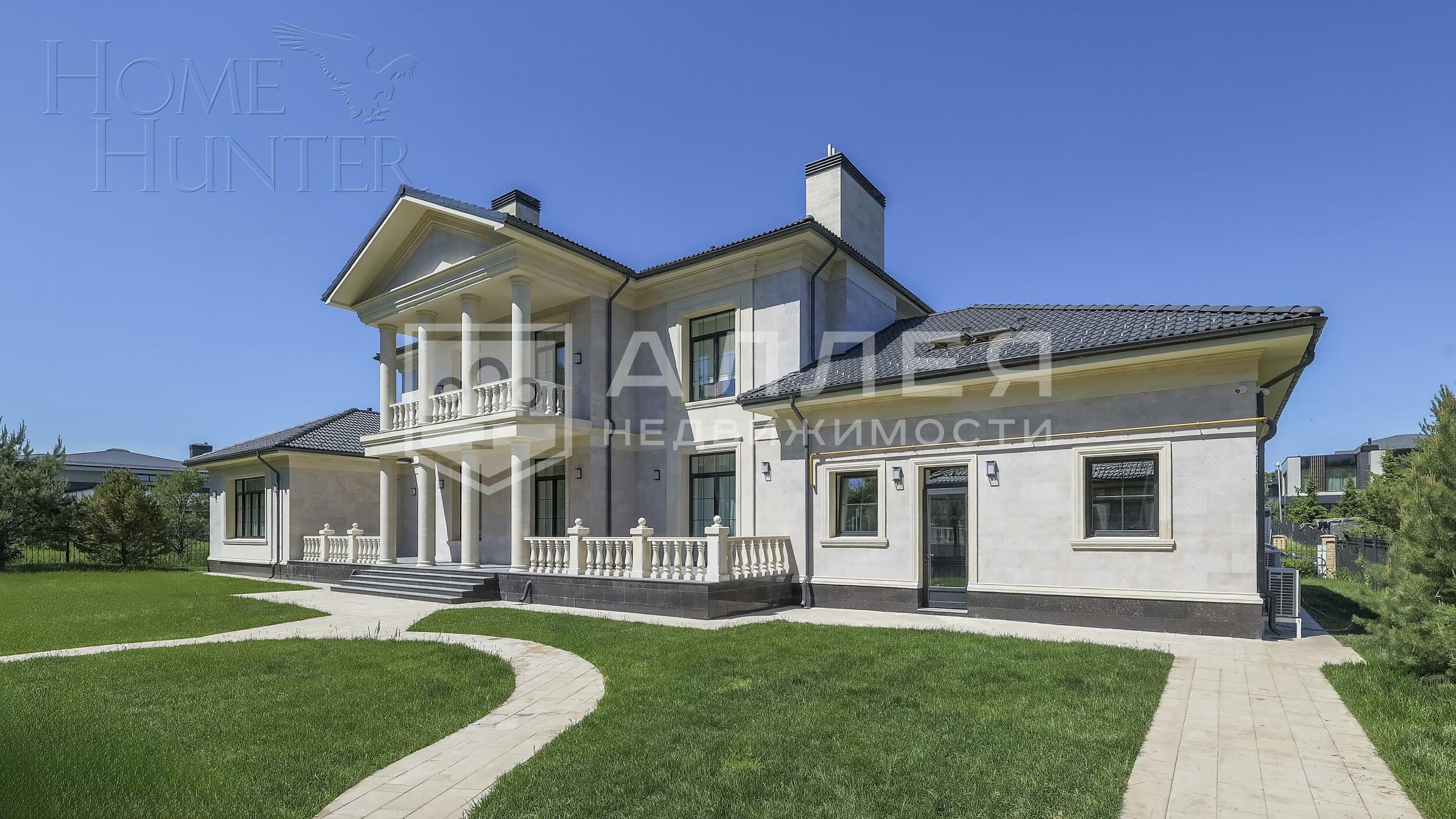 2-этажный коттедж 590 м² с отделкой