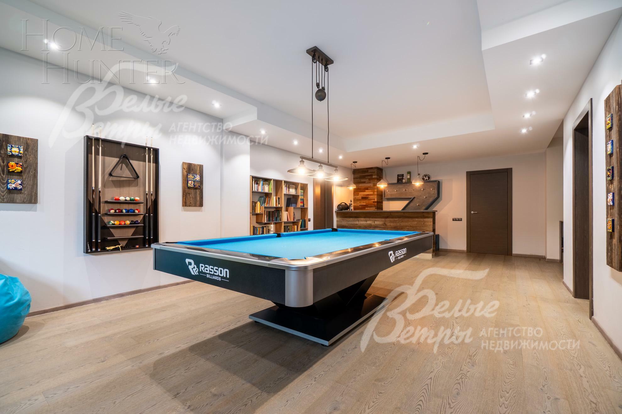 3-этажный коттедж 850 м² с отделкой