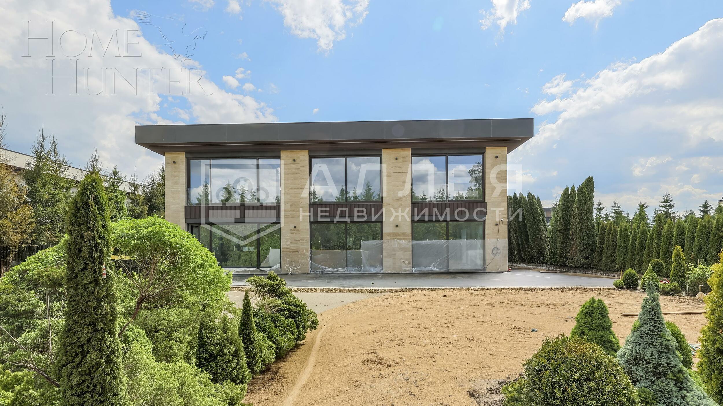 2-этажный коттедж 1 250 м² без отделки