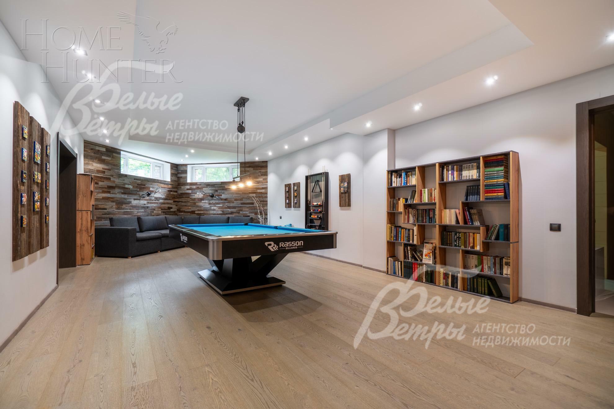 3-этажный коттедж 850 м² с отделкой