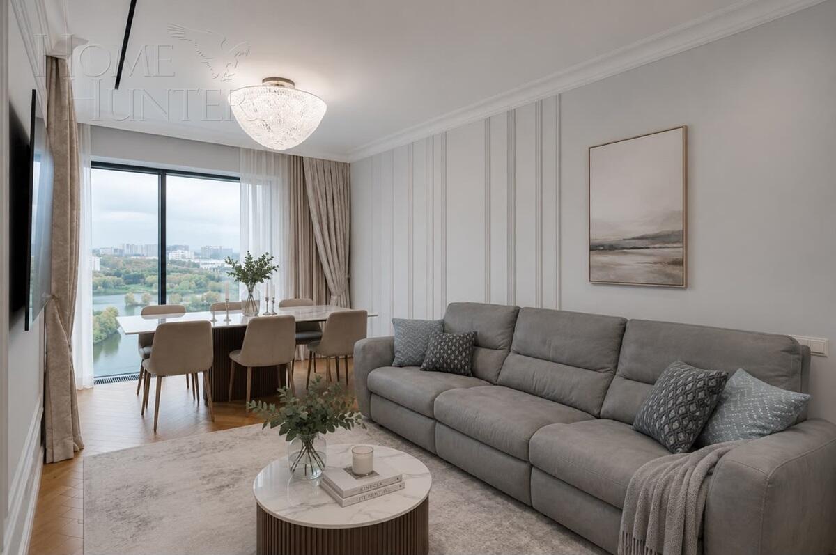 4-КОМН. КВАРТИРА С ОТДЕЛКОЙ 111.6 М² НА 17 ЭТАЖЕ