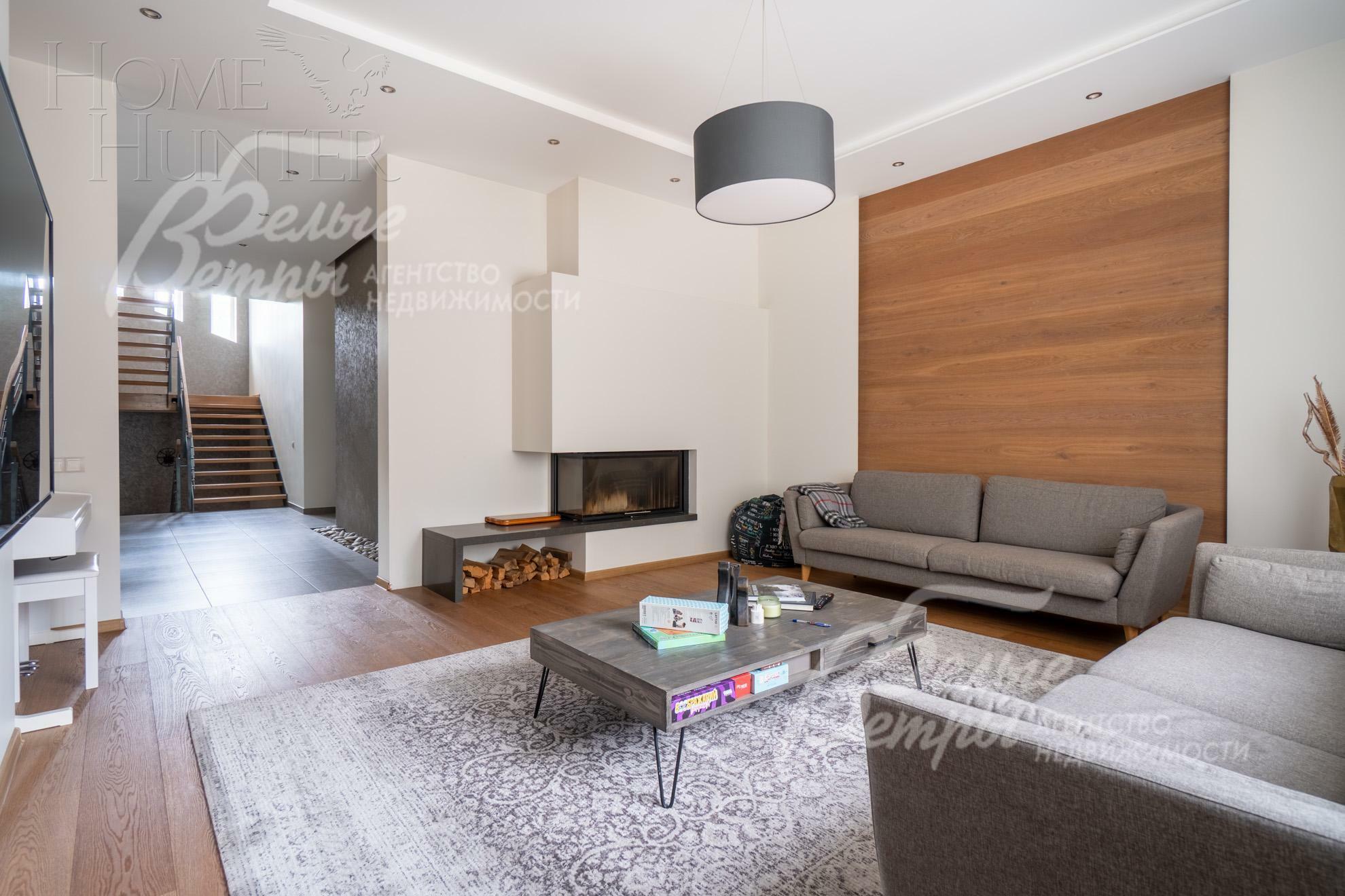 3-этажный коттедж 850 м² с отделкой