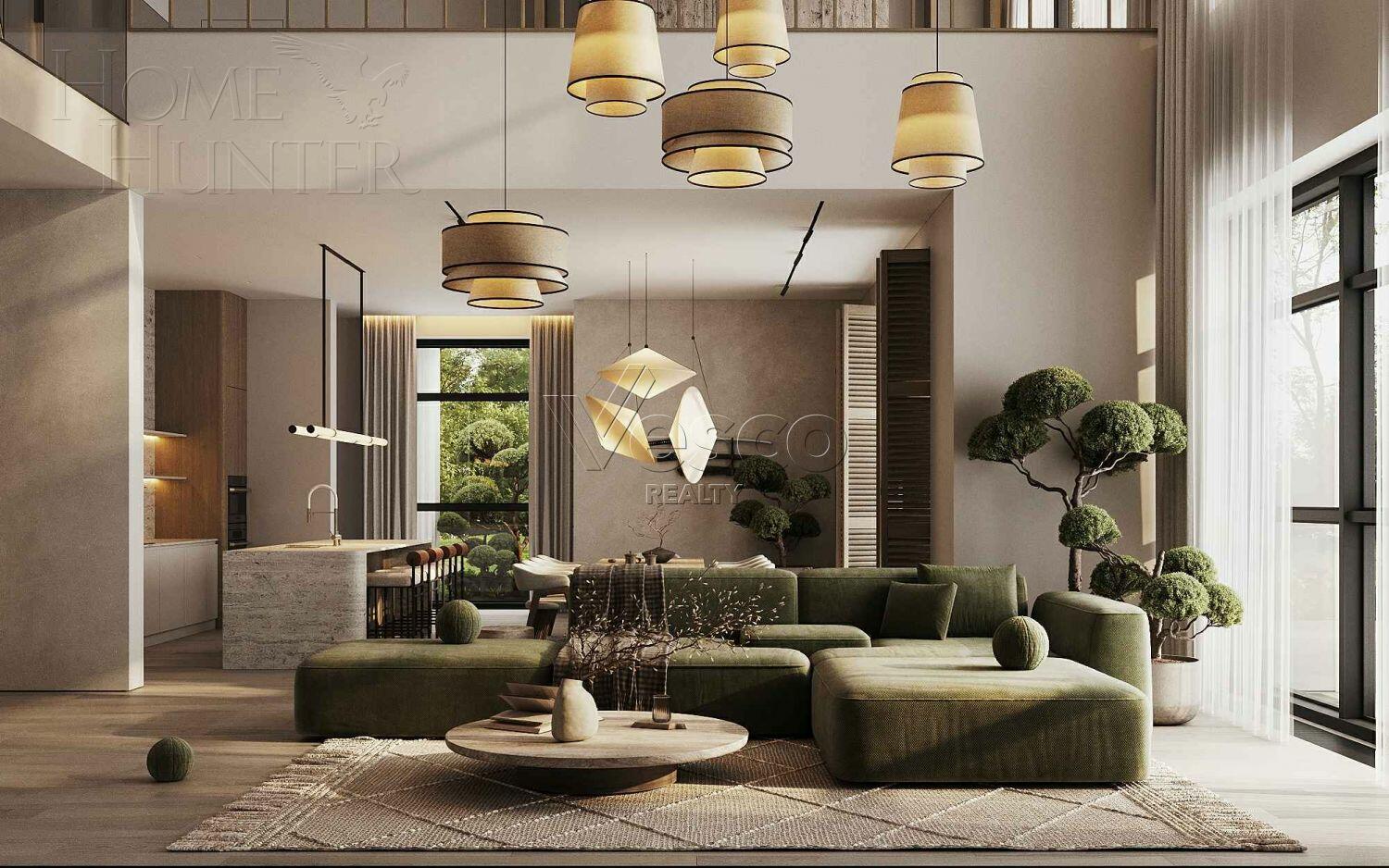 2-этажный коттедж 480 м² с отделкой
