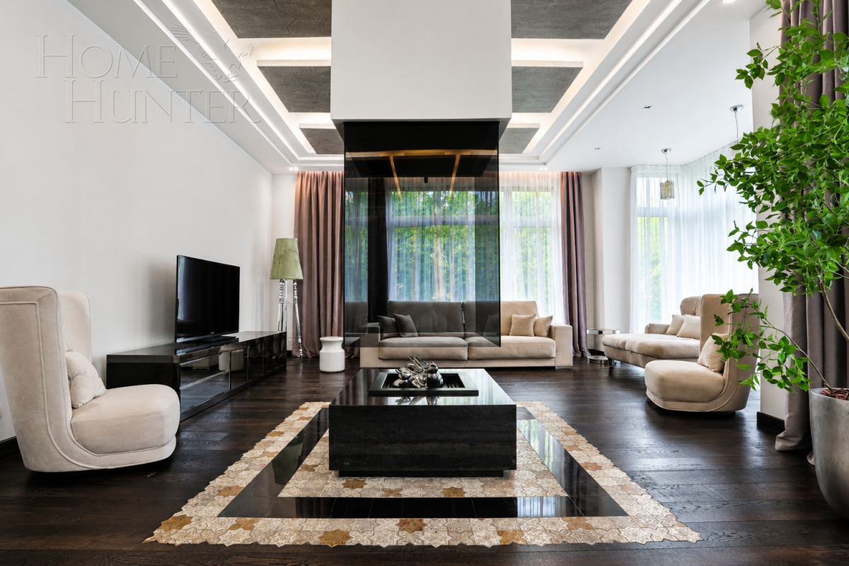 2-этажный коттедж 750 м² с отделкой