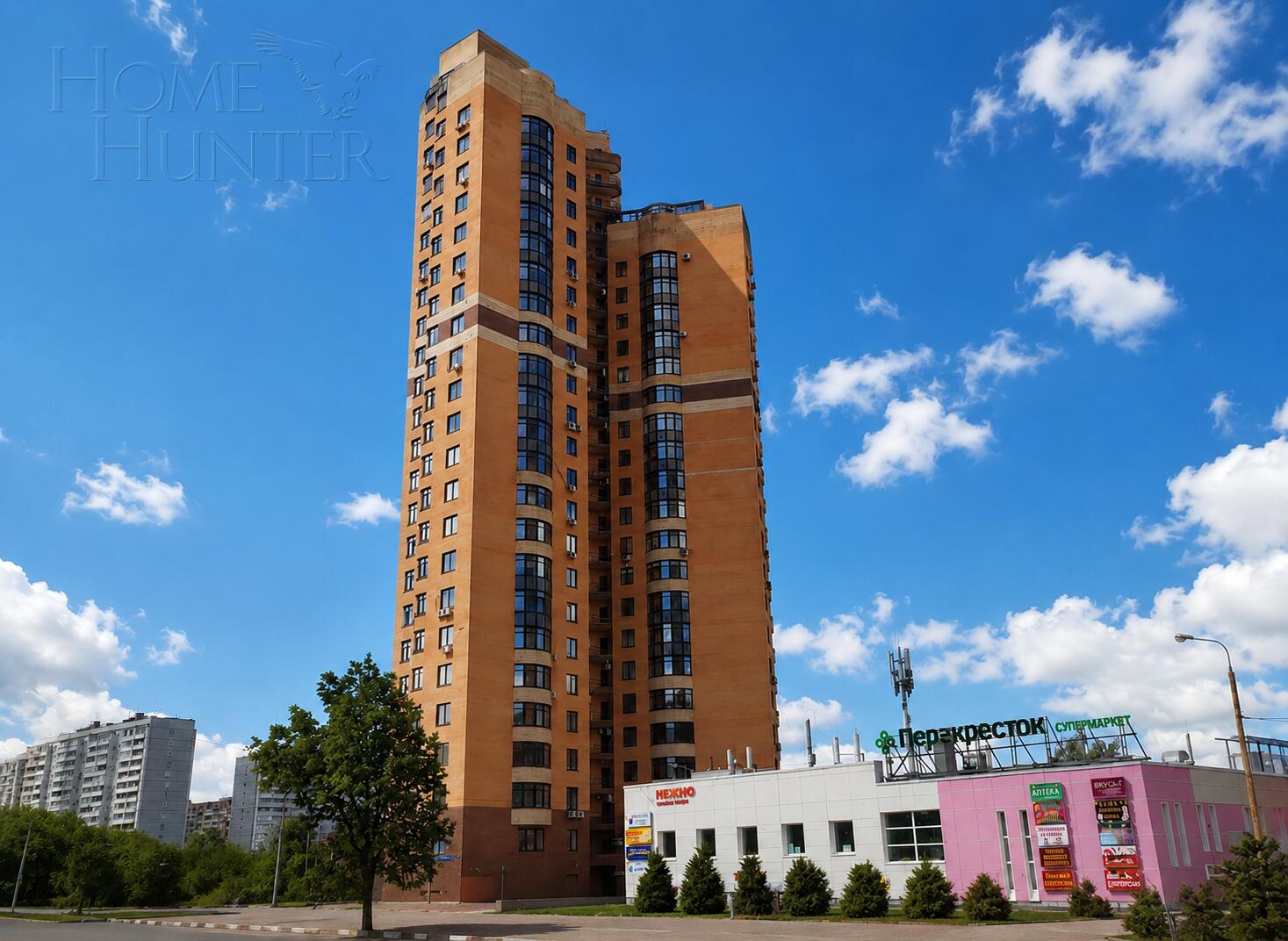 4-КОМН. ПЕНТХАУС БЕЗ ОТДЕЛКИ 250 М² НА 25 ЭТАЖЕ