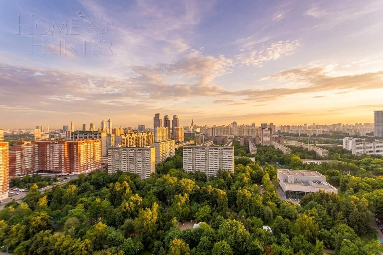 4-КОМН. ПЕНТХАУС БЕЗ ОТДЕЛКИ 250 М² НА 25 ЭТАЖЕ