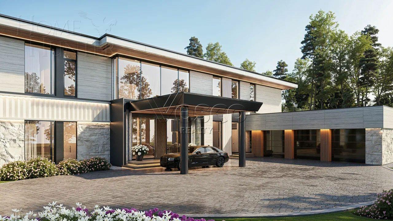 2-этажный коттедж 2 200 м² с отделкой