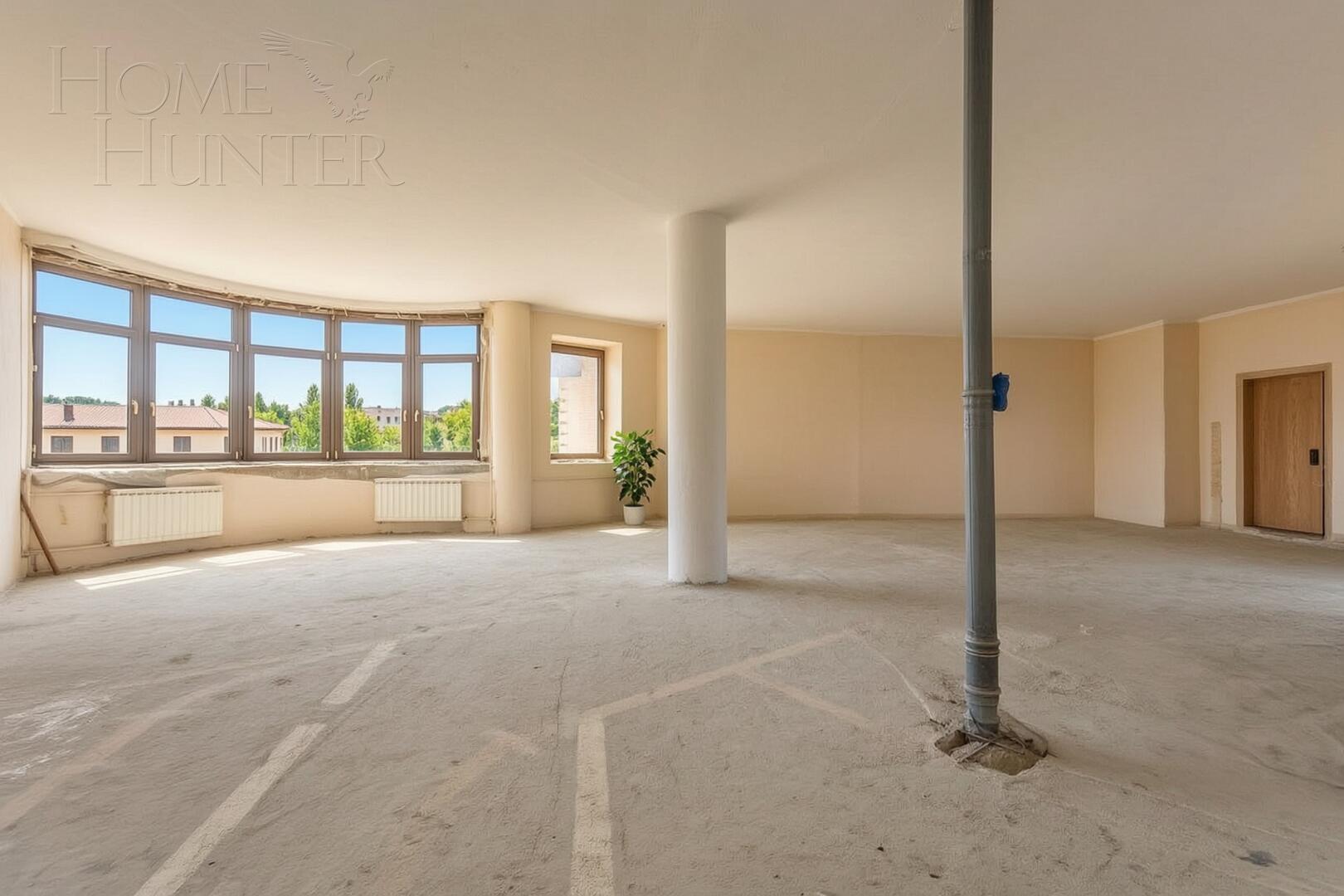 4-КОМН. ПЕНТХАУС БЕЗ ОТДЕЛКИ 250 М² НА 25 ЭТАЖЕ