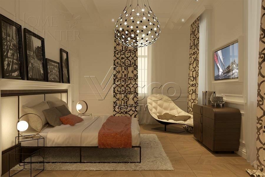 2-этажный коттедж 1 065 м² с отделкой