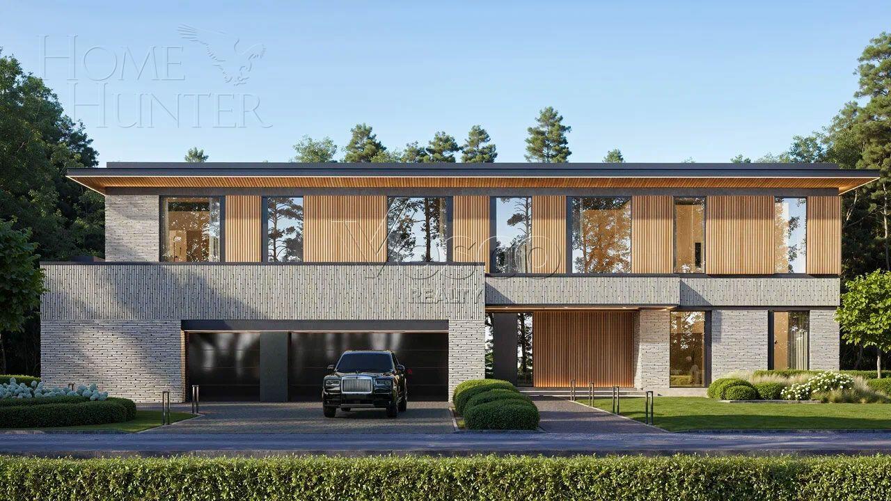2-этажный коттедж 1 900 м² с отделкой