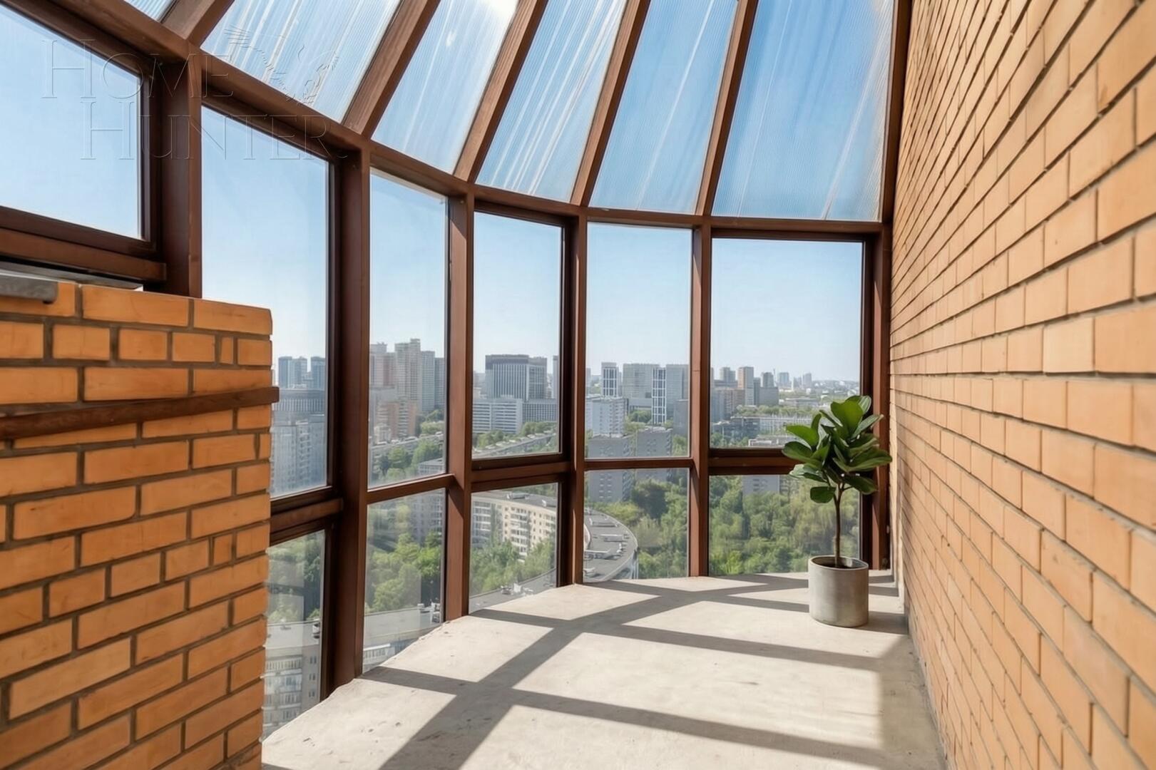 4-КОМН. ПЕНТХАУС БЕЗ ОТДЕЛКИ 250 М² НА 25 ЭТАЖЕ