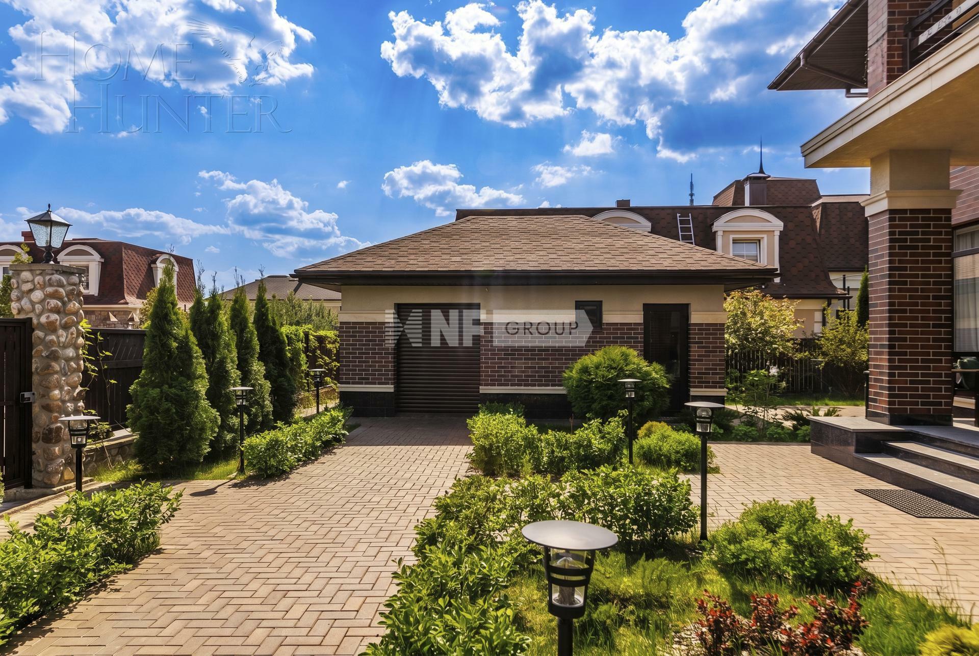 2-этажный коттедж 400 м² с отделкой