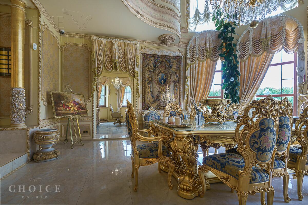 2-этажный коттедж 520 м² с отделкой