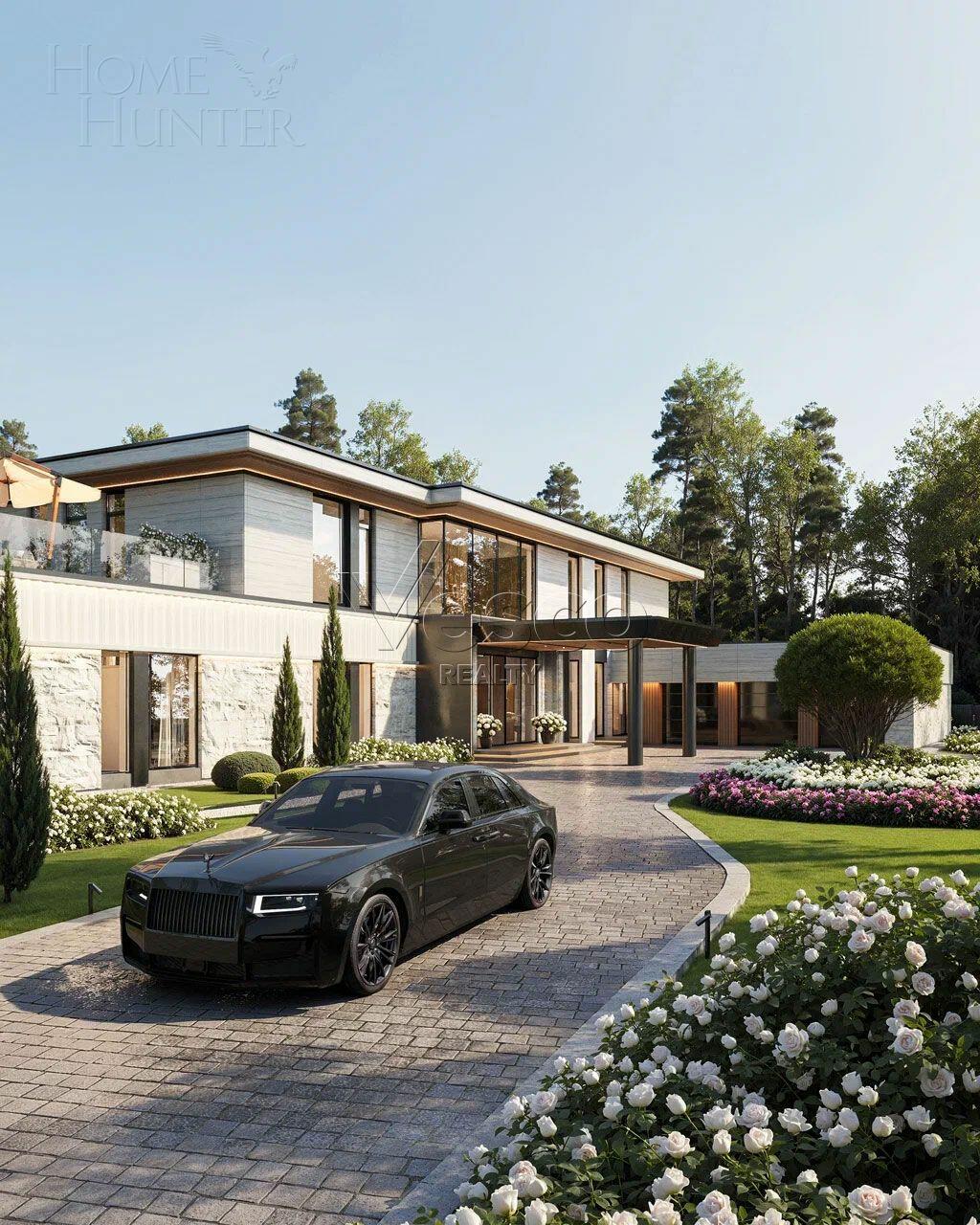 2-этажный коттедж 2 200 м² с отделкой