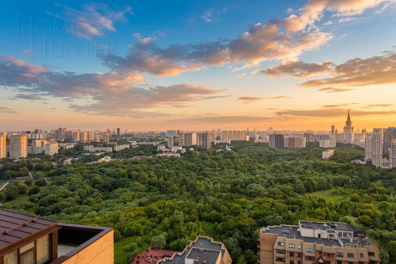 4-КОМН. ПЕНТХАУС БЕЗ ОТДЕЛКИ 250 М² НА 25 ЭТАЖЕ