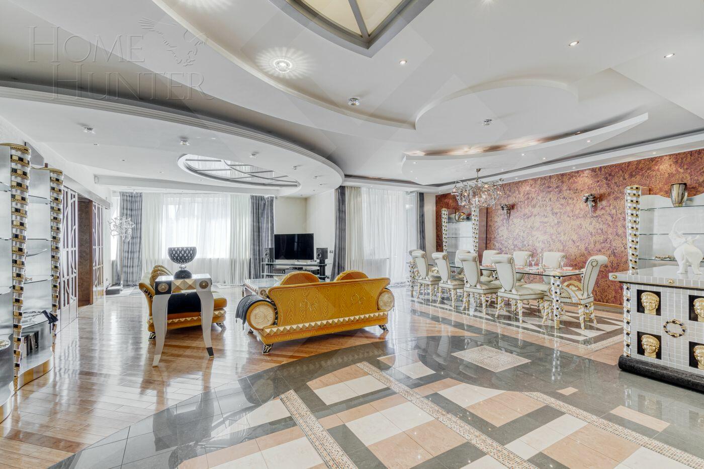 6-КОМН. КВАРТИРА С ОТДЕЛКОЙ 494 М² НА 6 ЭТАЖЕ