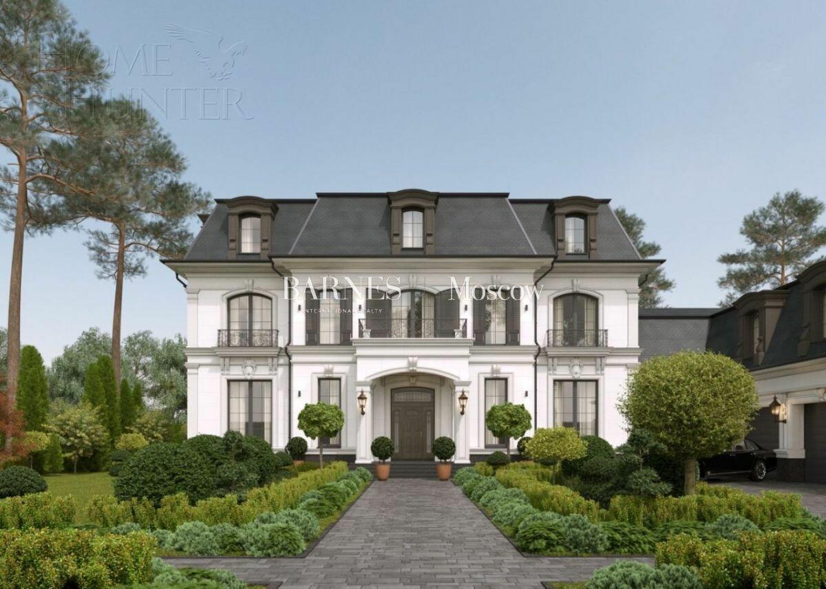 2-этажный коттедж 1 250 м² без отделки