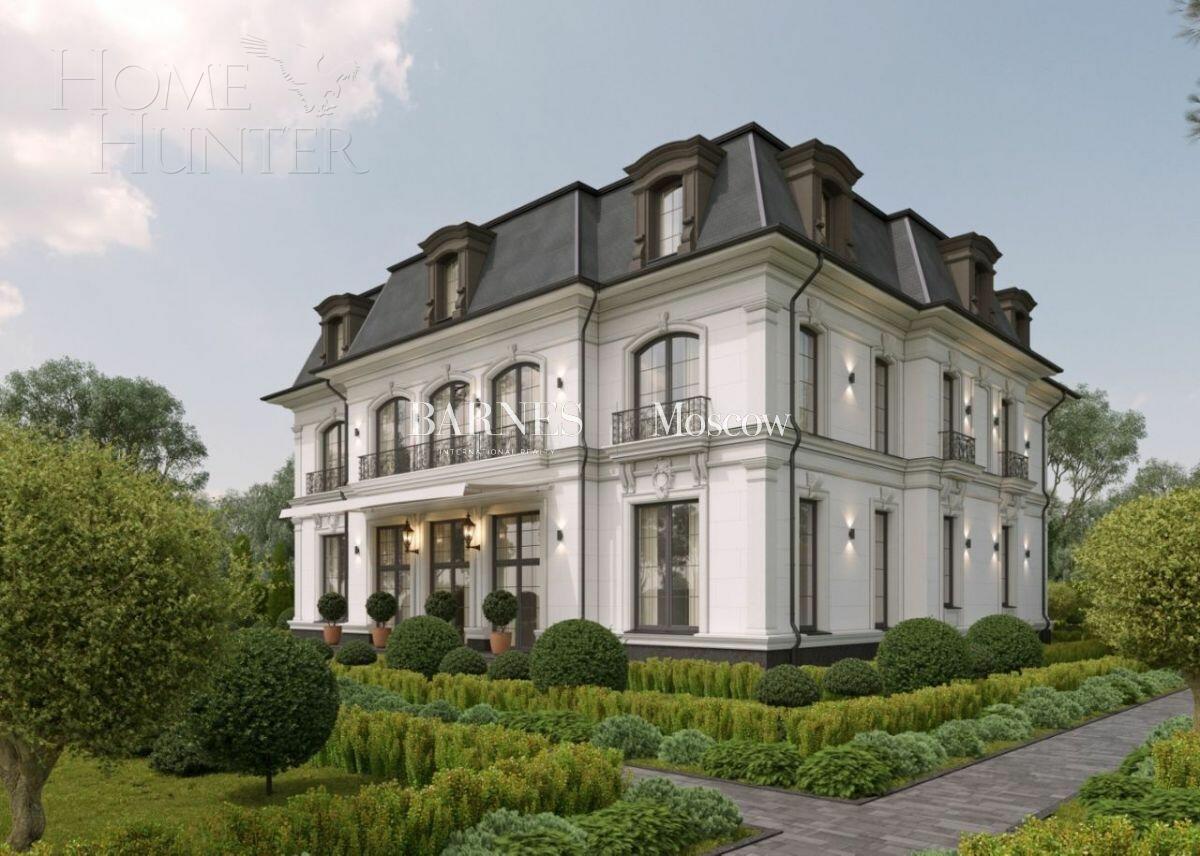 2-этажный коттедж 1 250 м² без отделки