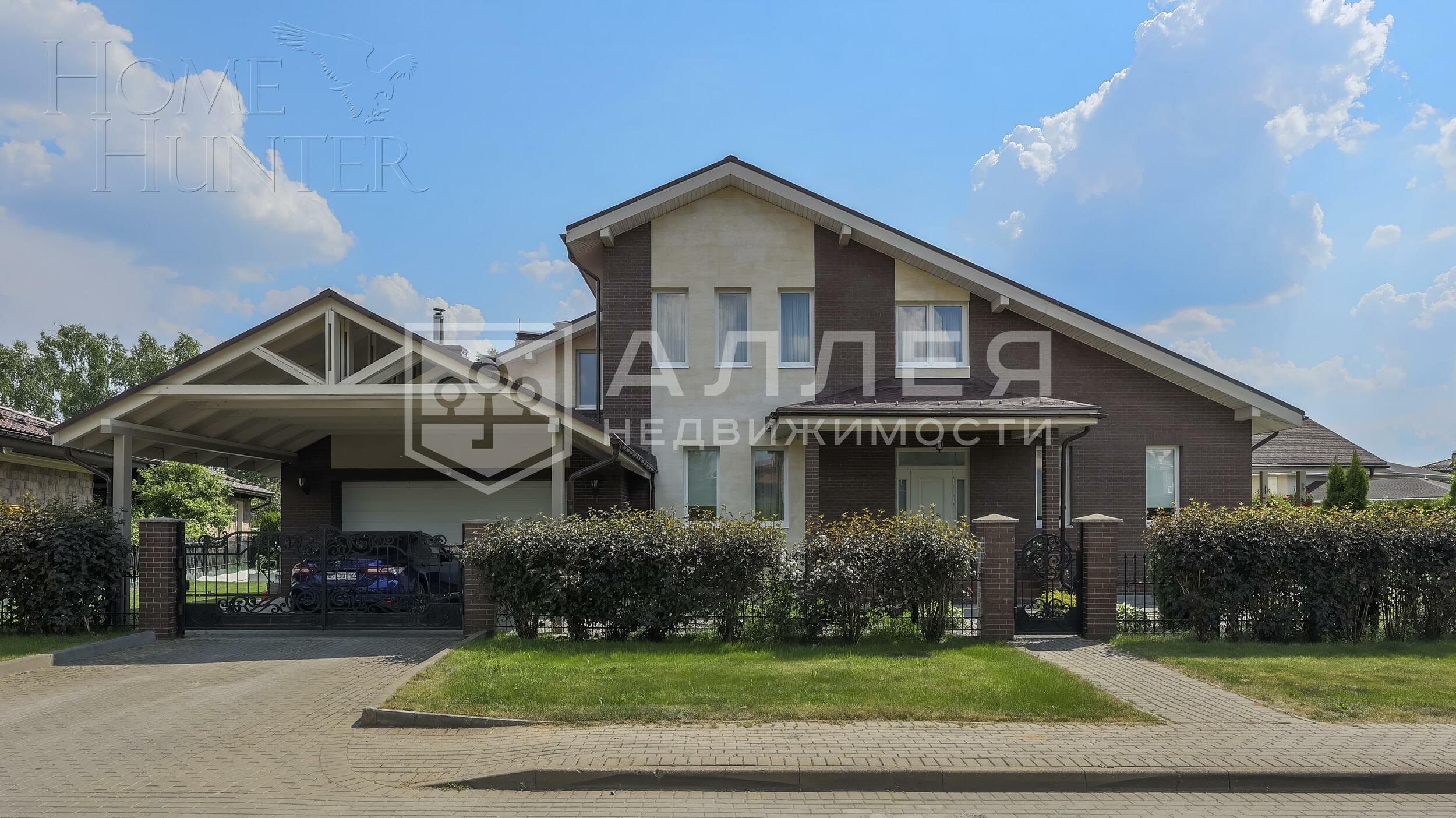 2-этажный коттедж 480 м² с отделкой